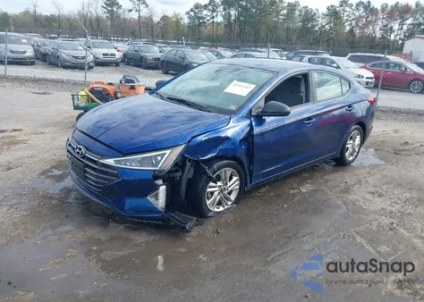 2019 Hyundai Elantra Sel из США, поврежденный, VIN 5NPD84LF0KH478264